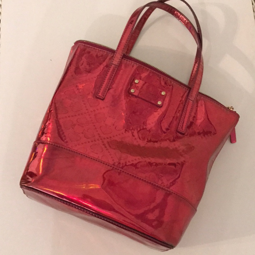 Kate Spade Pink Metallic Purse